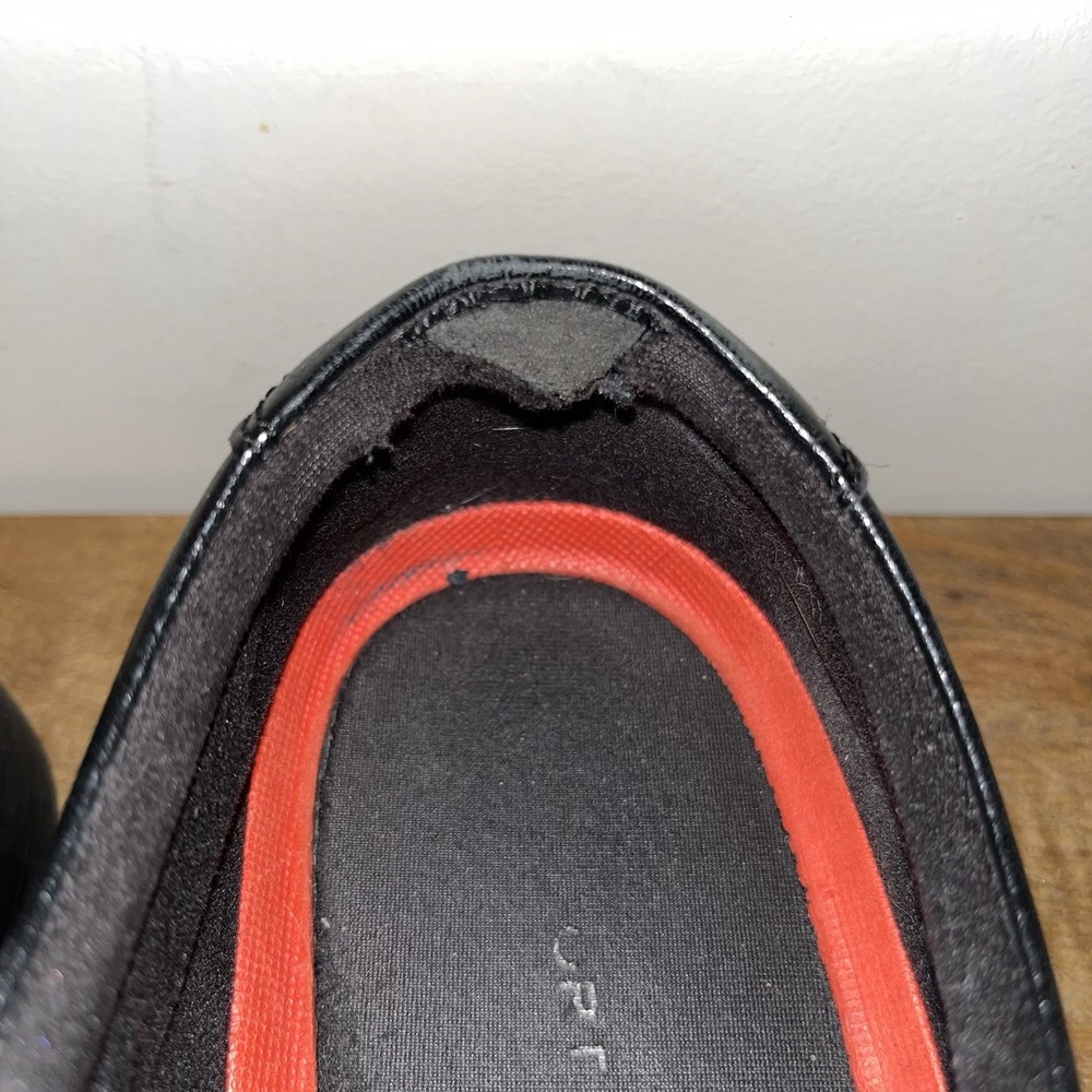 Rockport Margin Oxford Mens 11W Black Leather Dress Shoes Comfort Pls Read - Picture 7 of 12